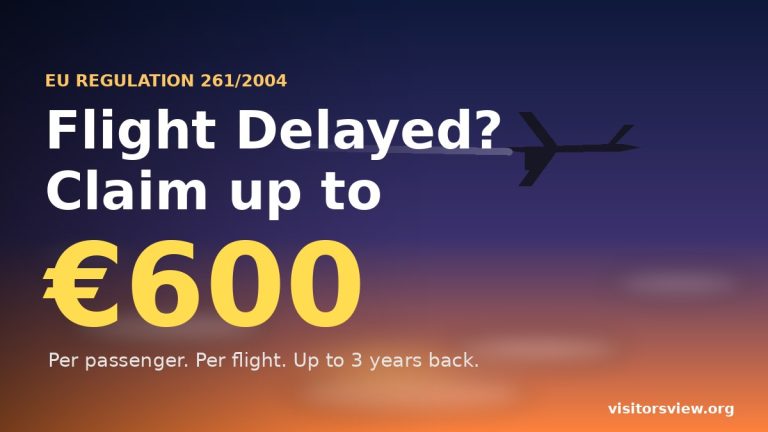 Flight Delayed or Cancelled? You Might Be Owed Up to €600 — Here’s How to Claim